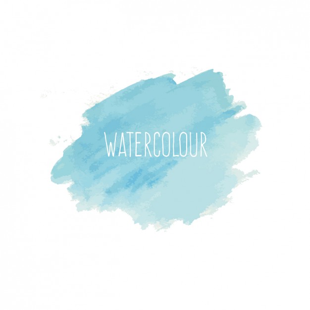 626x626 Blue Watercolor Background Vector Free Download