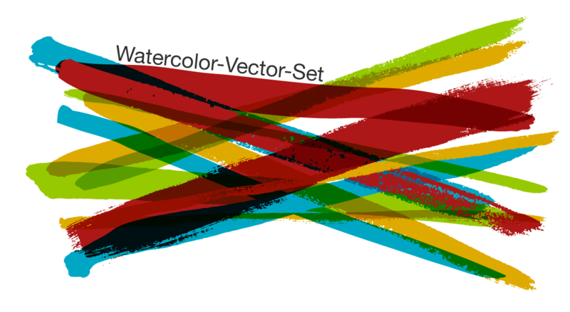 800x438 Free Download Of Free Watercolor Vector Set Vector Graphic