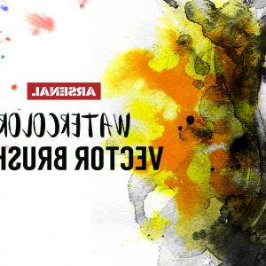 300x300 Watercolor Vector Brushes Bonus Textures Soidergi