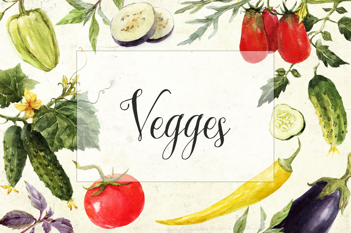 Watercolor Vegetables Vector Png 1160x772 Watercolor Vegetables Vector Png