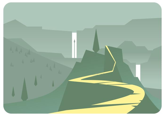 Mountain And Waterfall Vector Free Graphics Uihere 700x490 Mountain And Waterfall Vector Free Graphics Uihere