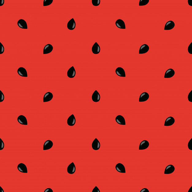 626x626 Minimalist Watermelon High Quality Seamless Pattern Vector