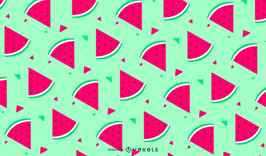 900x529 Cute Seamless Watermelon Pattern