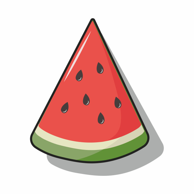 630x630 Watermelon Vector Graphic Design