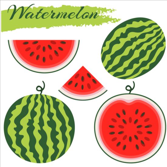 550x550 Fresh Watermelon Vector Material Free Download