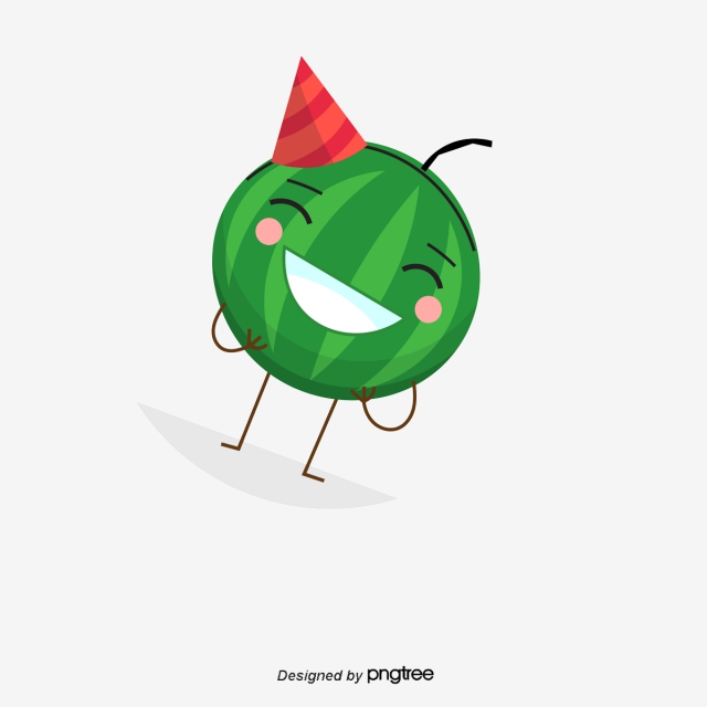 640x640 Cartoon Watermelon Png, Vector, And Clipart With Transparent