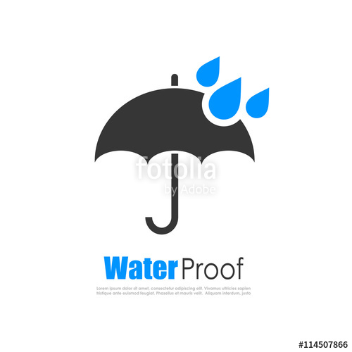 500x500 Water Proof Logo Stock Image And Royalty Free Vector