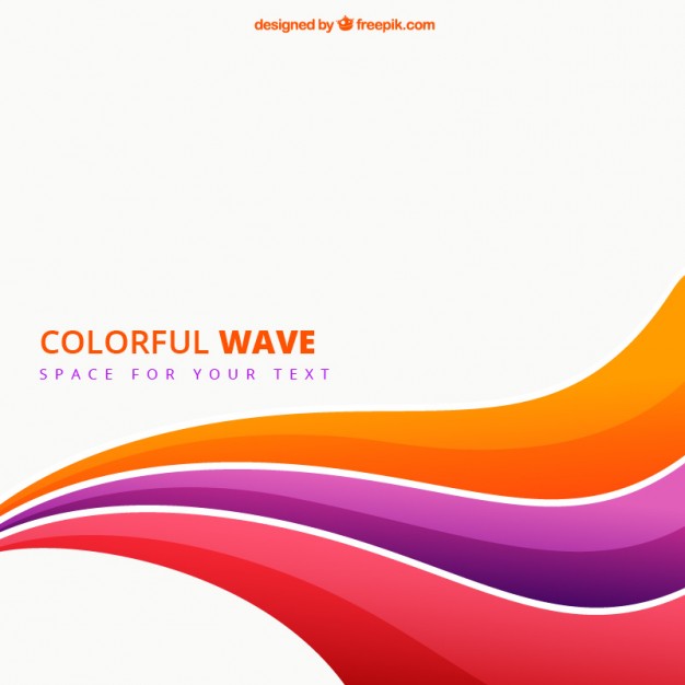 Colorful Wave Background Vector Free Download 626x626 Colorful Wave Background Vector Free Download