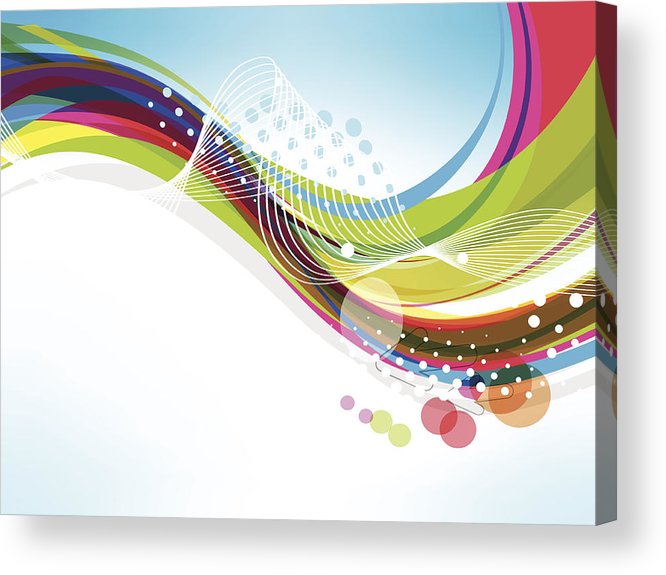 Abstract Multiple Colorful Wave Background Vector Illustration 666x575 Abstract Multiple Colorful Wave Background Vector Illustration