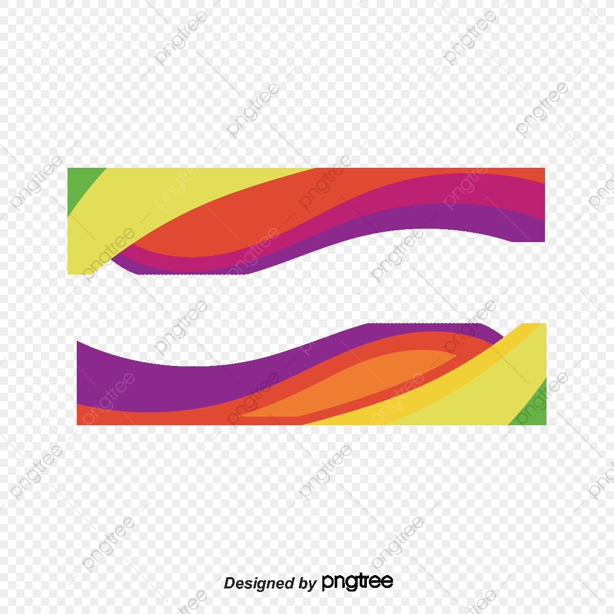 1200x1200 Color Wave Border, Vector Png, Border, Color Png And Vector