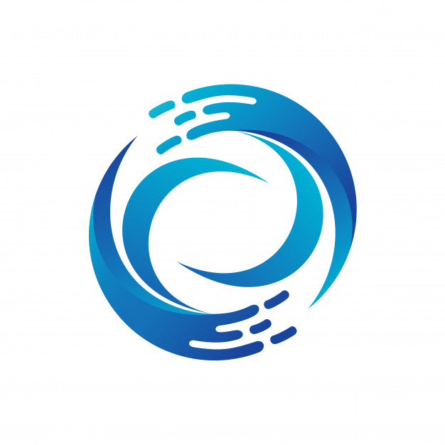 Wave Circle Logo Template Vector Premium Download 626x626 Wave Circle Logo Template Vector Premium Download