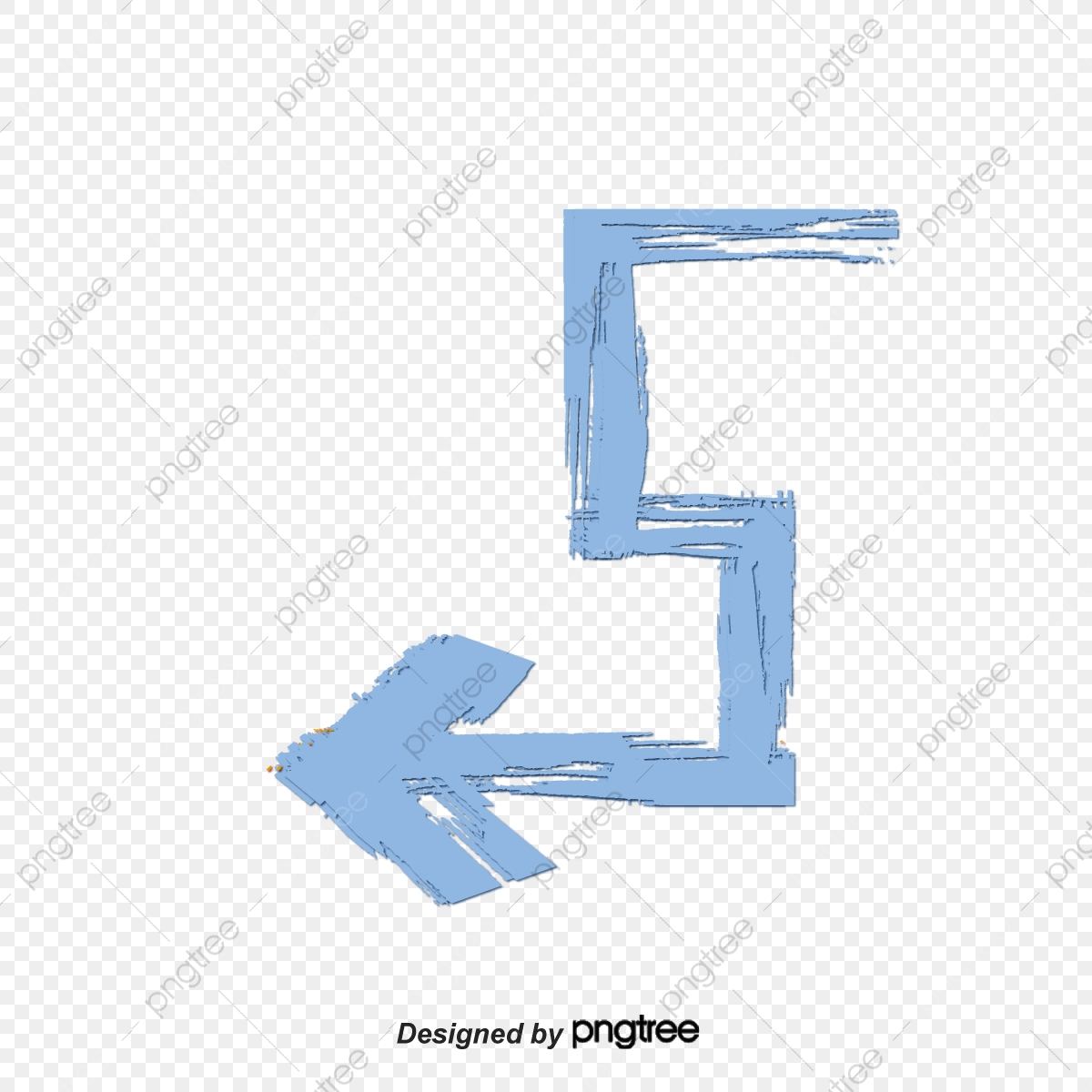 1200x1200 Sky Blue Wave Arrow, Wave Clipart, Vector Png, Brush Png