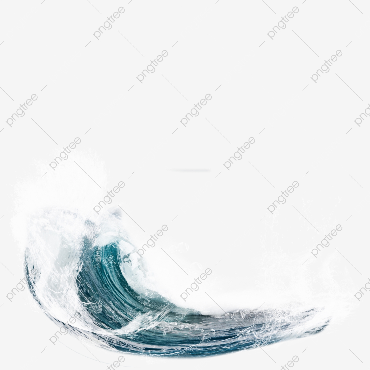 1200x1200 Vector Ocean Wave Pattern, Ocean Clipart, Wave Clipart, Vector