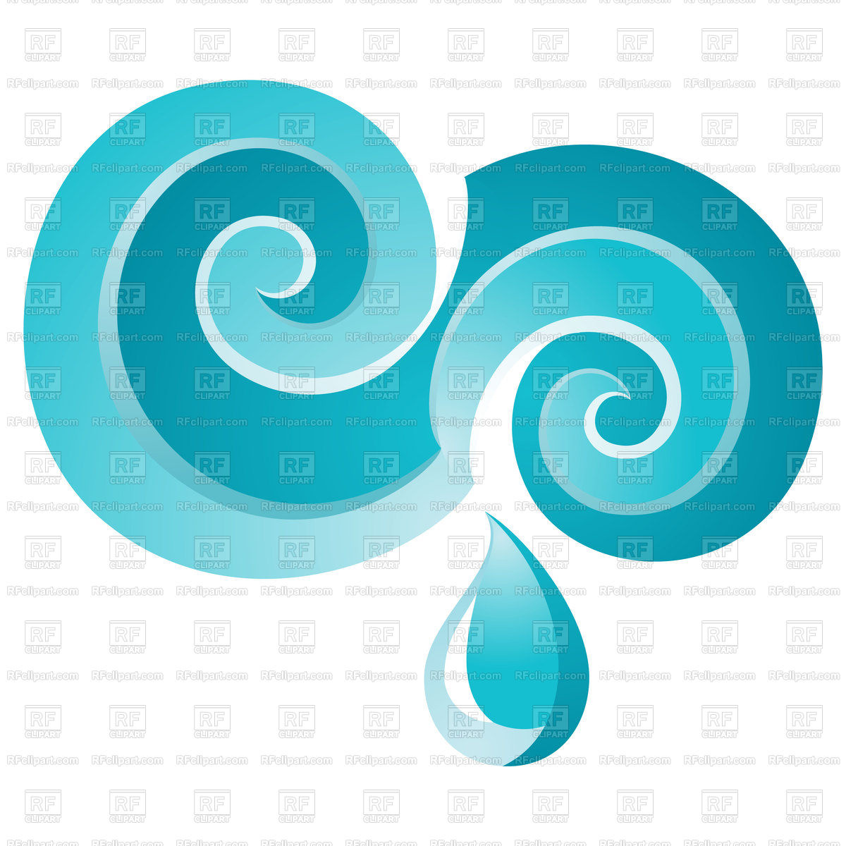 1200x1200 Wave Icon On White Background