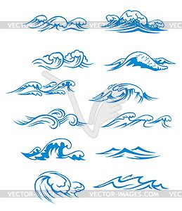 259x300 Ocean Waves Clipart Ocean Waves Set