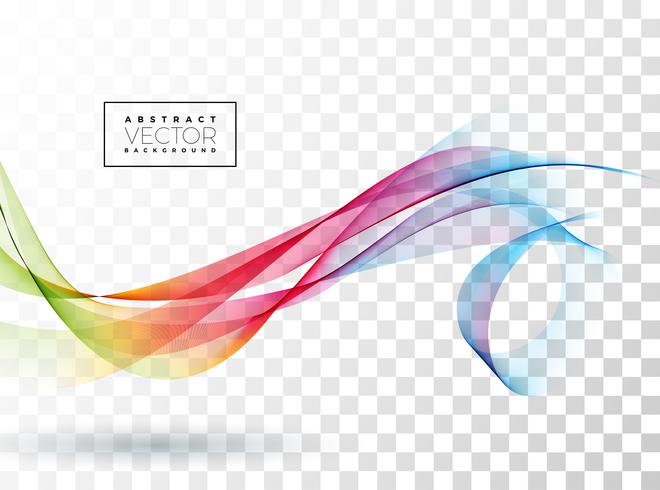Abstract Wave Design On Transparent Background Vector 660x490 Abstract Wave Design On Transparent Background Vector