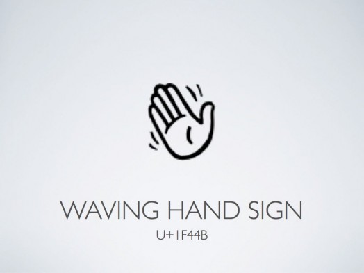 Hand Wave Icon 524x393 Hand Wave Icon