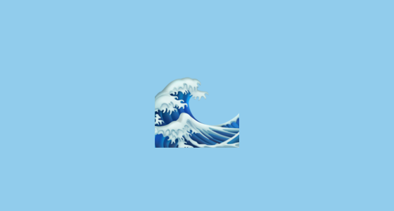 Water Wave Emoji 560x300 Water Wave Emoji
