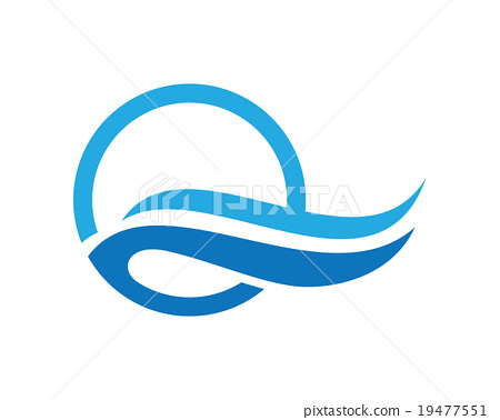 Wave Icon Vector 450x378 Wave Icon Vector