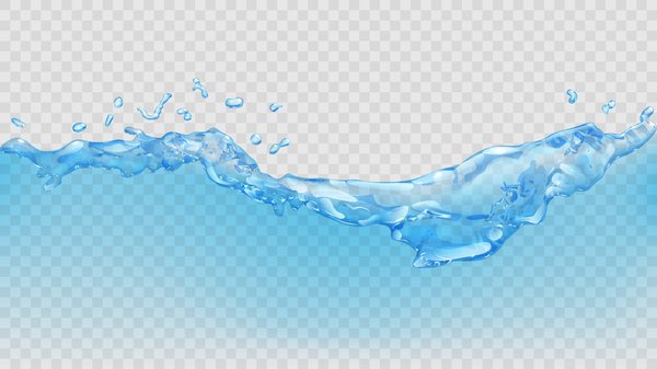 600x337 Water Wave Illustration Vectors Free Download