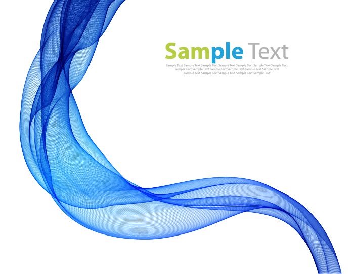 702x541 Abstract Modern Background With Blue Waves Vector Illustration