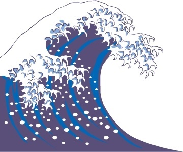 360x299 Wave Free Vector Download