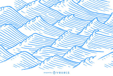 Wave Illustration Vector at Vectorified.com | Collection of Wave ...