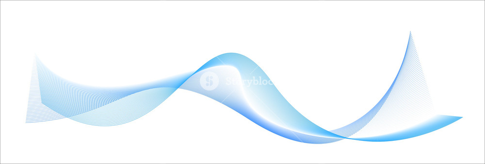 Swirl Wave Lines Vector Royalty Free Stock Image 1000x339 Swirl Wave Lines Vector Royalty Free Stock Image