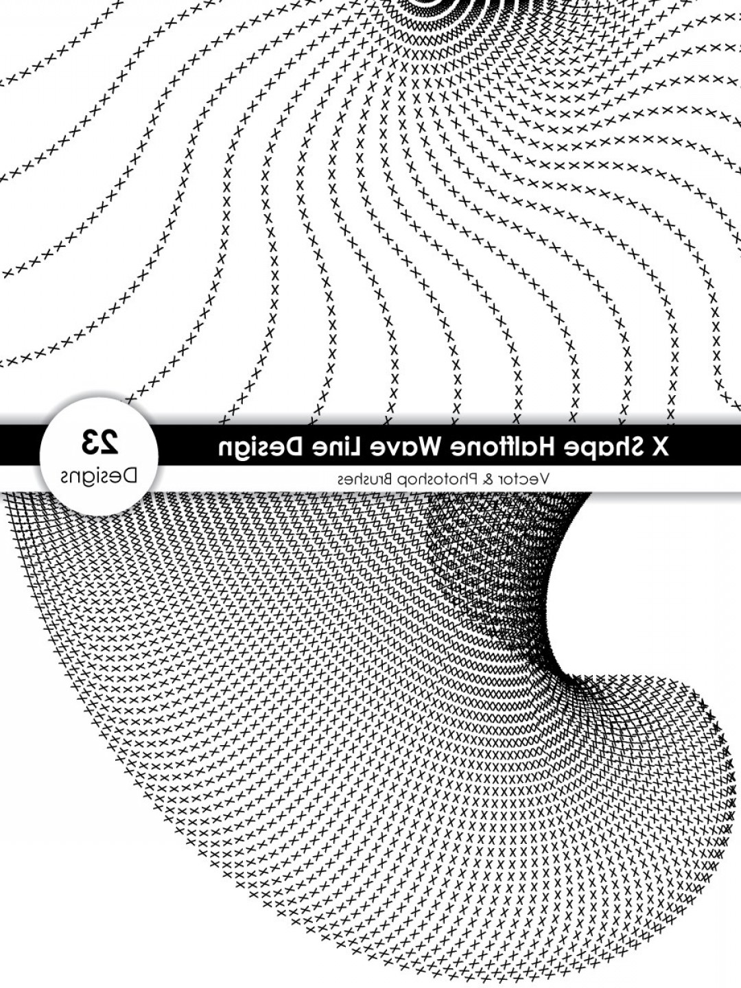 X Shape Halftone Wave Line Design Vector And Photoshop Brush Pack 1080x1440 X Shape Halftone Wave Line Design Vector And Photoshop Brush Pack