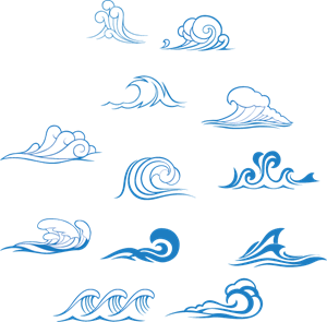 300x295 Wave Logo Vectors Free Download