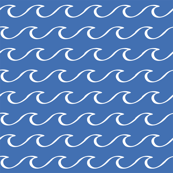 580x580 Floating Wave Pattern Awesome Vector Seamless Collection Free
