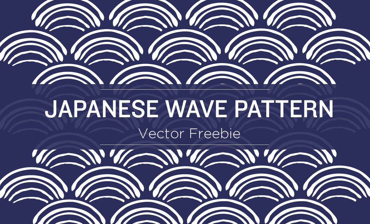 1270x770 Japanese Seamless Wave Pattern Freebie