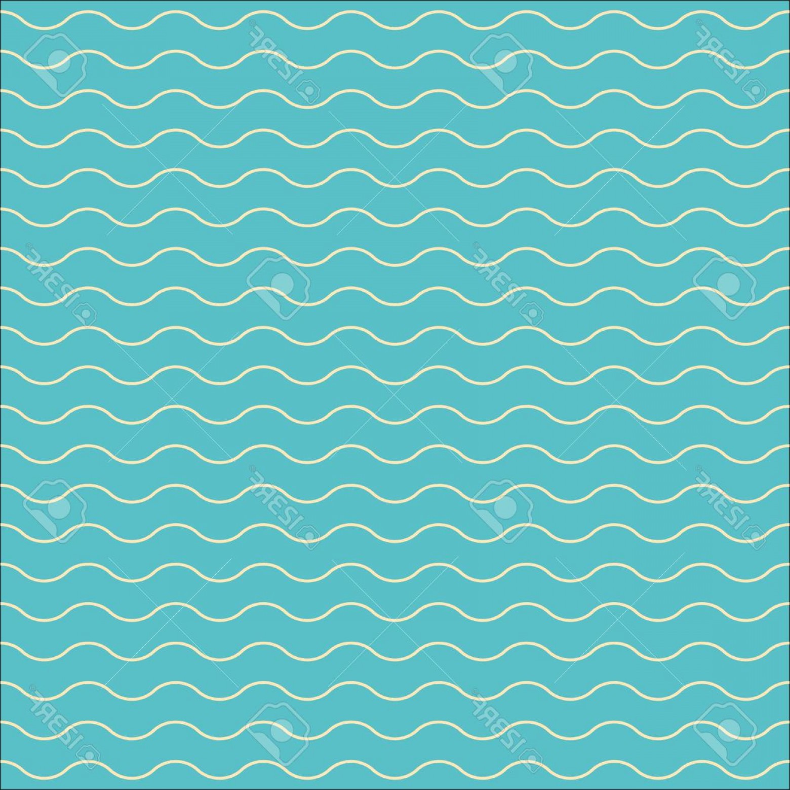 1560x1560 Photostock Vector Wave Pattern Or Water Texture Seamless Wavy Line
