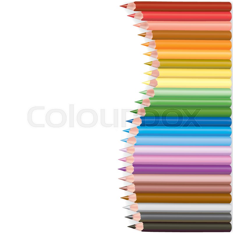 800x800 Crayons Wave Shape