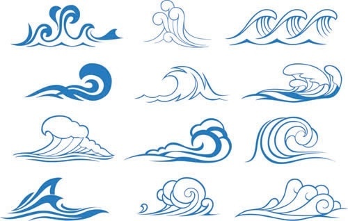 500x318 Wave Free Vector Download