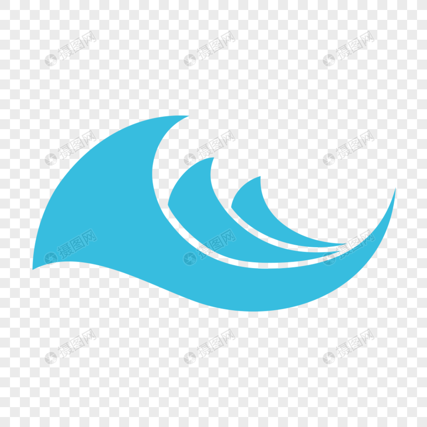 860x860 Lovely Cartoon Wave Vector Material Png Image Picture Free