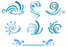 286x200 Waves Free Vector Art