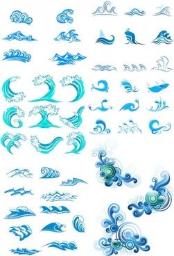 Blue Wave Vector Free Vector Download 251x368 Blue Wave Vector Free Vector Download
