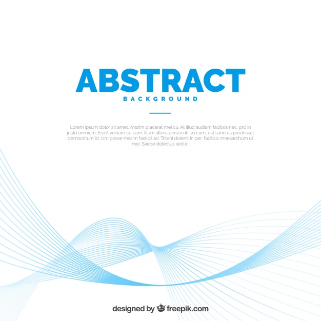 626x626 Abstract Background Of Blue Waves Vector Free Download