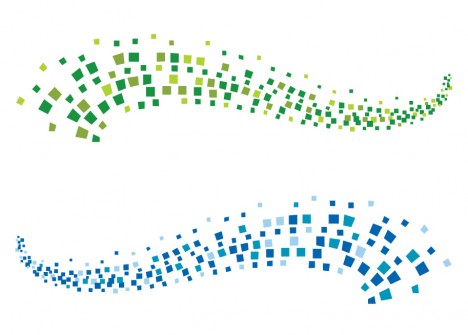 468x335 Pixel Wave Vectors Stock In Format For Free Download