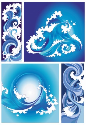 294x425 Waves Vector Vector Free Vector Download In Format