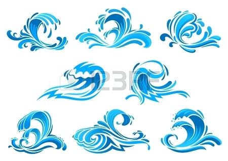 450x318 Clipart Ocean Waves