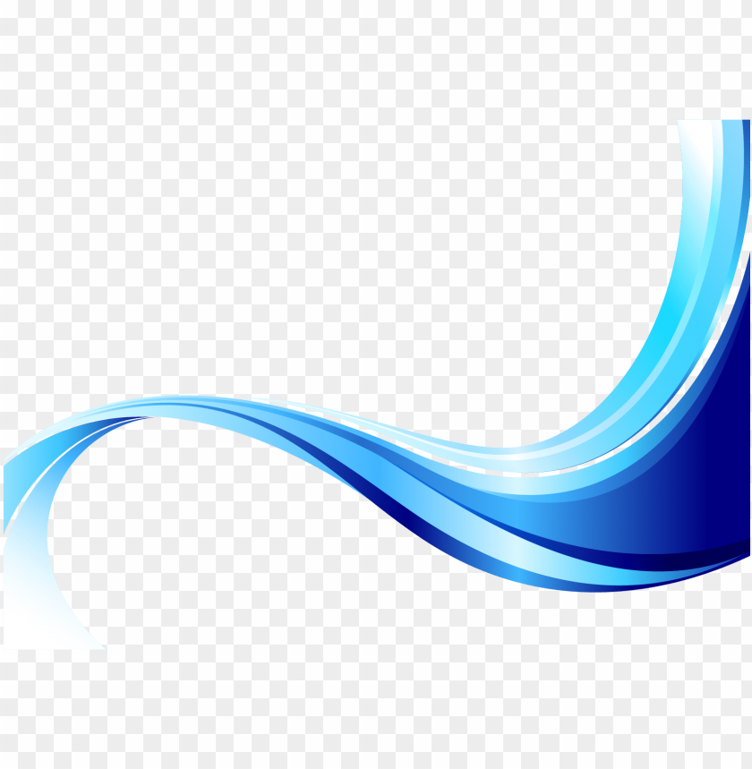 840x859 Blue Euclidean Decoration Vector Wave Png Free Photo