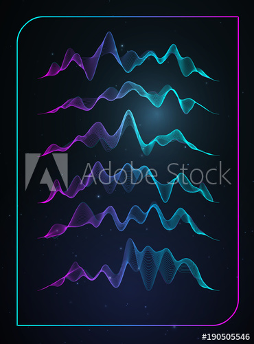 370x500 Sound Wave Vector Vector Music Voice Vibration, Song Waveform