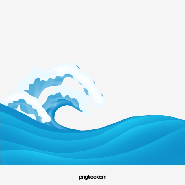 640x640 Cartoon Spray Waves, Cartoon Vector, Waves Vector, Cartoon Png