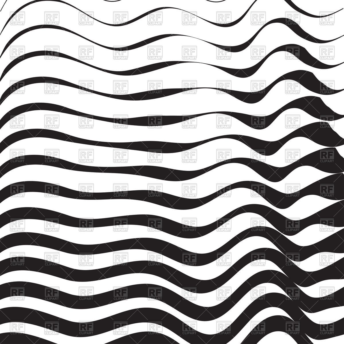 1200x1200 Halftone Pattern Background Stripes Horizontal Waves Vector Image