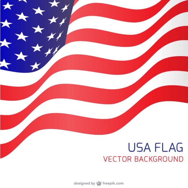 Download Waving American Flag Vector at Vectorified.com ...