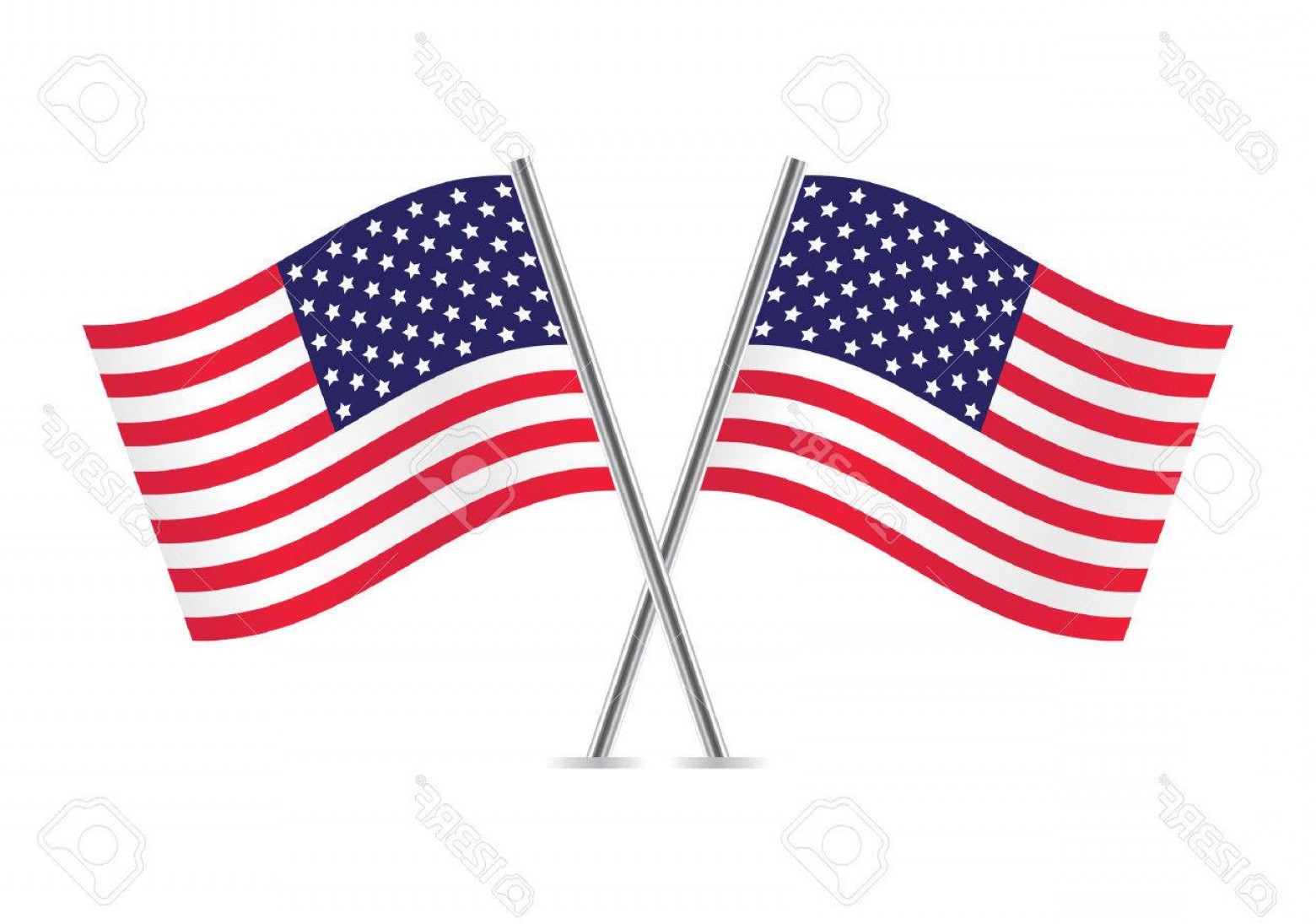 Waving American Flag Vector At Vectorified Com Collection Of Waving American Flag Vector Free