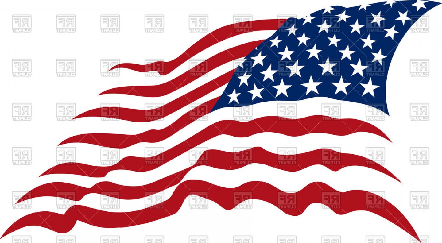 Waving American Stars And Stripes Usa Flag Vector Clipart Soidergi 1440x792 Waving American Stars And Stripes Usa Flag Vector Clipart Soidergi