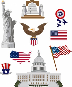 305x368 American Flag Vector Art Free Vector Download